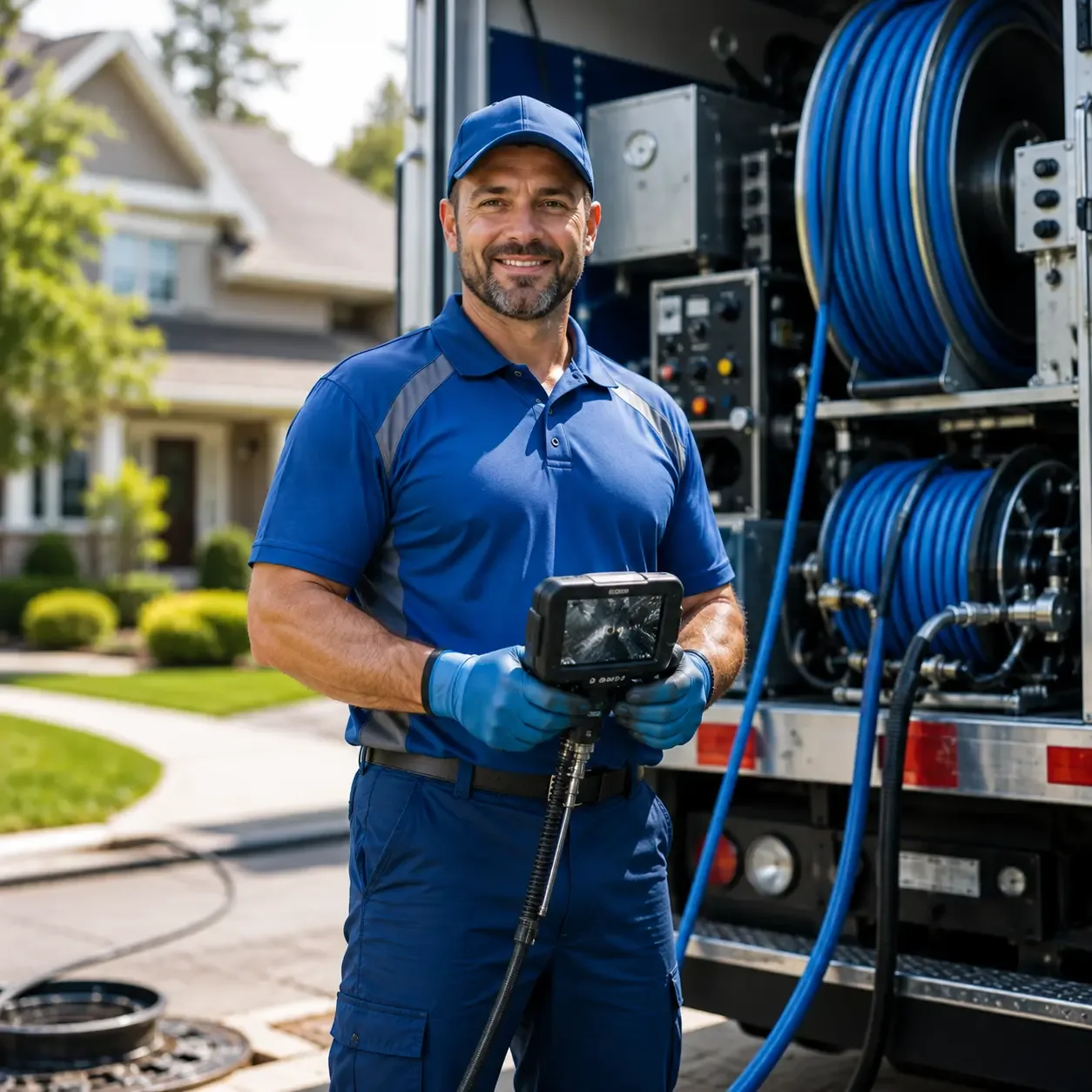 Local outdoor drain cleaning specialists in Lake Villa, IL